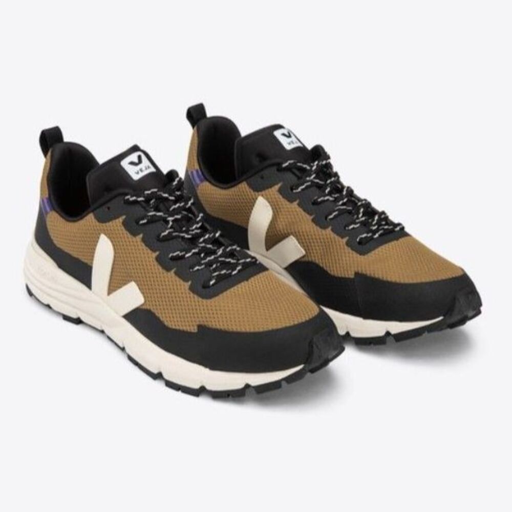 Veja NIB NWT Dekkan Alveomesh Tent Pierre Brown Black Outdoor Sneaker Size 39 - Picture 2 of 12